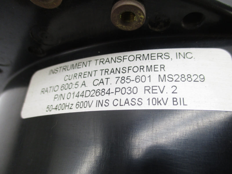 INSTRUMENT TRANSFORMERS 0144D2684-P030 785-601 600V NSNP