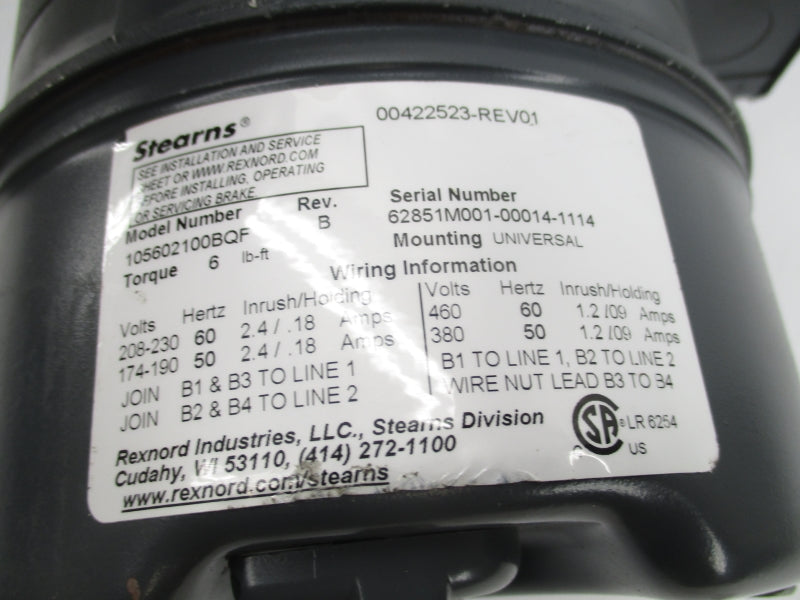 MARATHON ELECTRIC 5K49UN4567C K462 230/460V 3.2/1.6A NSNP