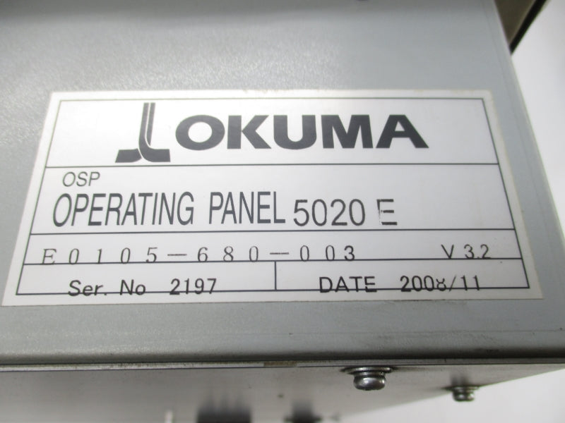 OKUMA E0105-680-003 VER. 3.2 NSNP