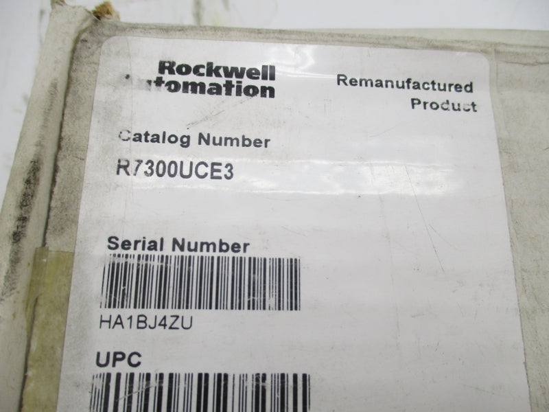 ALLEN BRADLEY 7300UCE3 REMAN