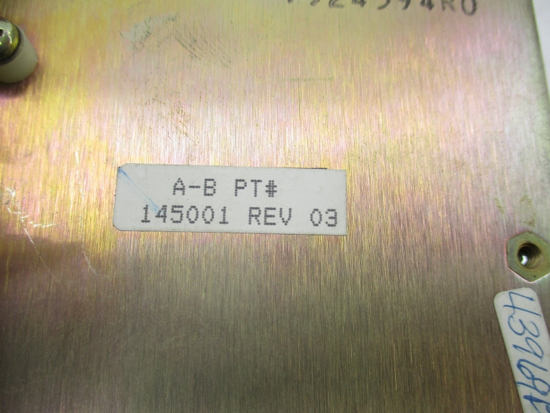 ALLEN BRADLEY PS-1710 145001 115/230V 25A UNMP