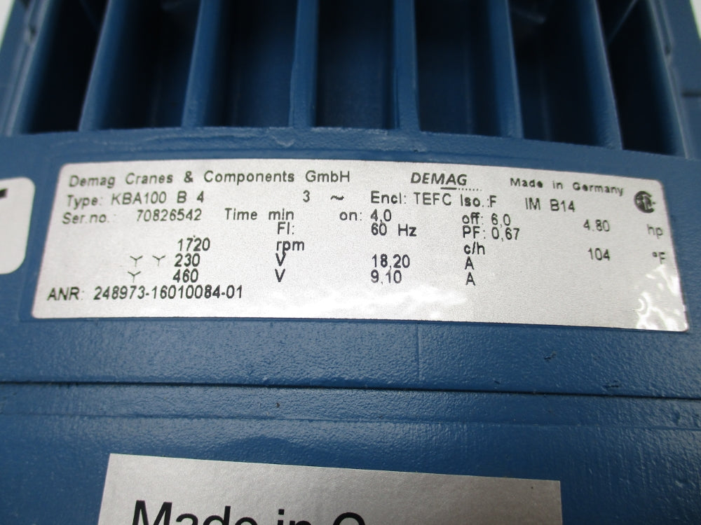 DEMAG KBA100B4 NSNP