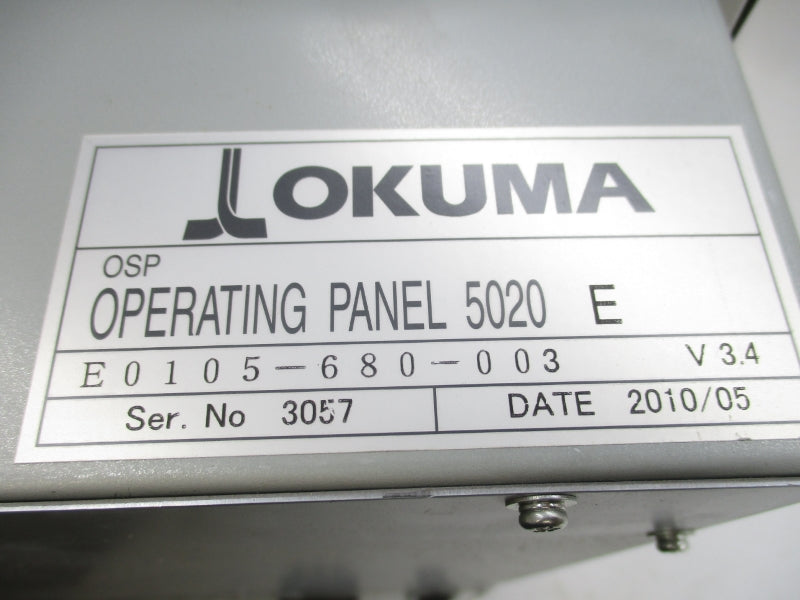 OKUMA E0105-680-003 VER. 3.4 NSMP