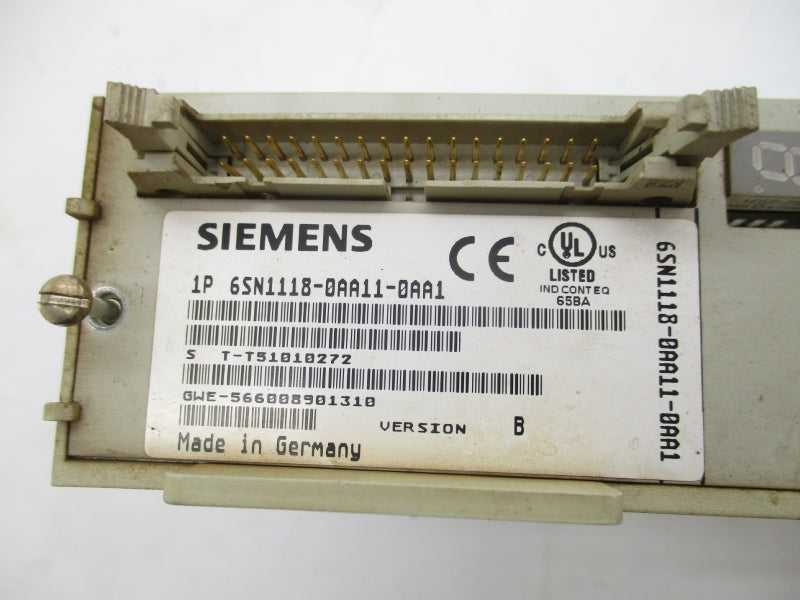 SIEMENS 6SN1118-0A11-0AA1 UNMP