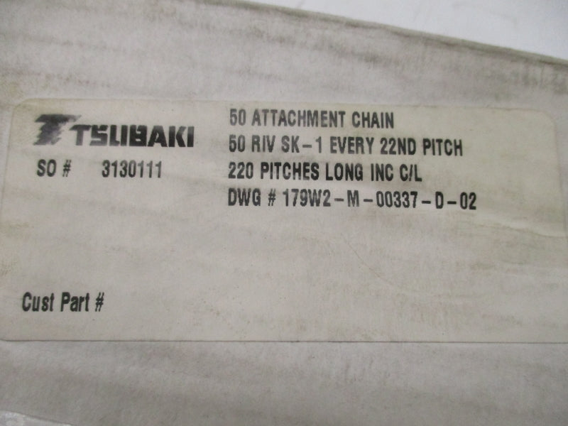 TSUBAKI 179W2-M-00337-D-02 NSMP