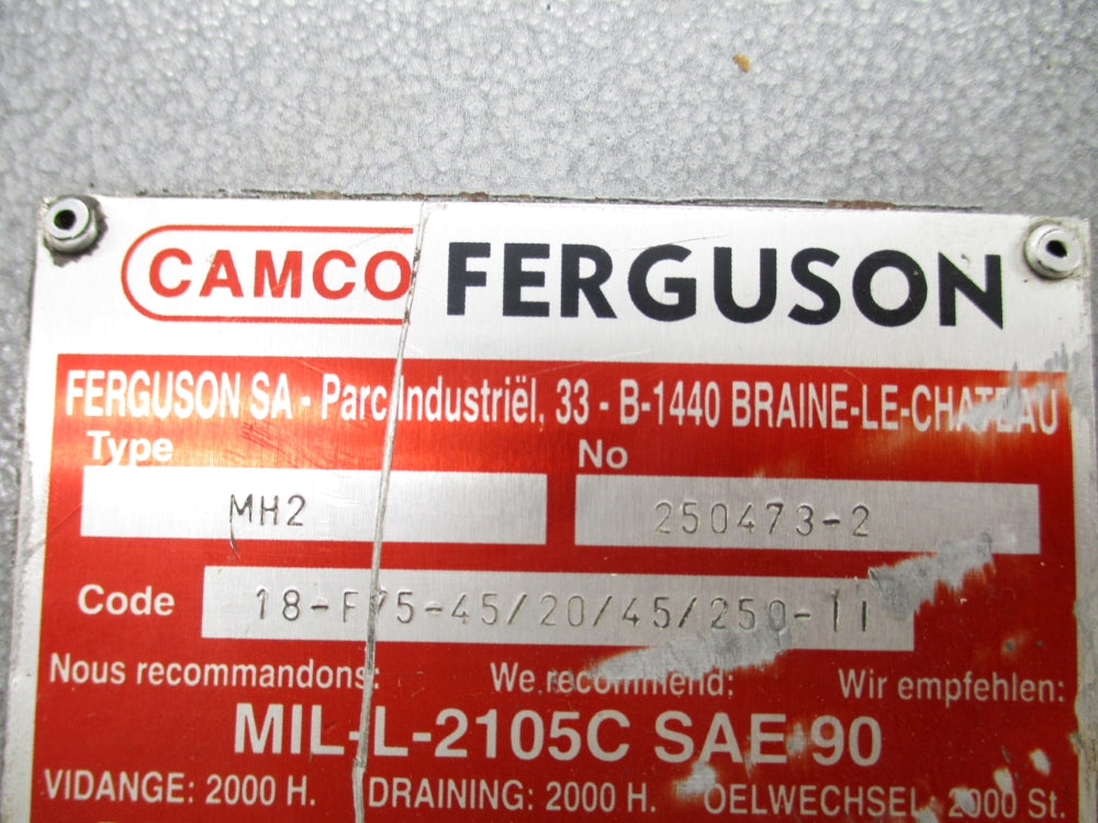 CAMCO MH2 UNMP