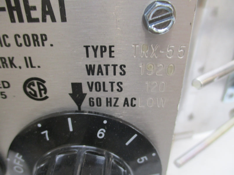 ARCA ELECTRIC CORP TRX-55 120V NSNP