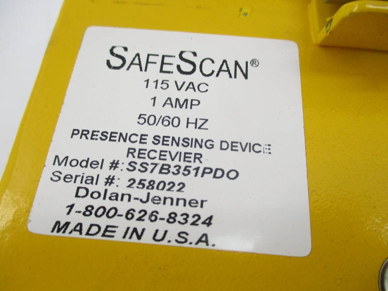 SAFESCAN SS7B351PDO 115V 1A (NO KEY) NSNP