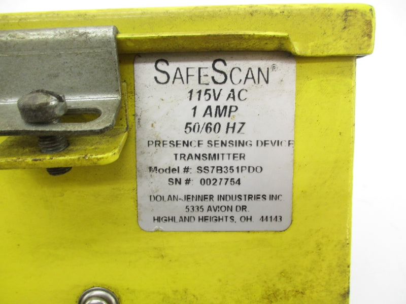 SAFESCAN SS7B351PDO 115V 1A (NO KEY) UNMP