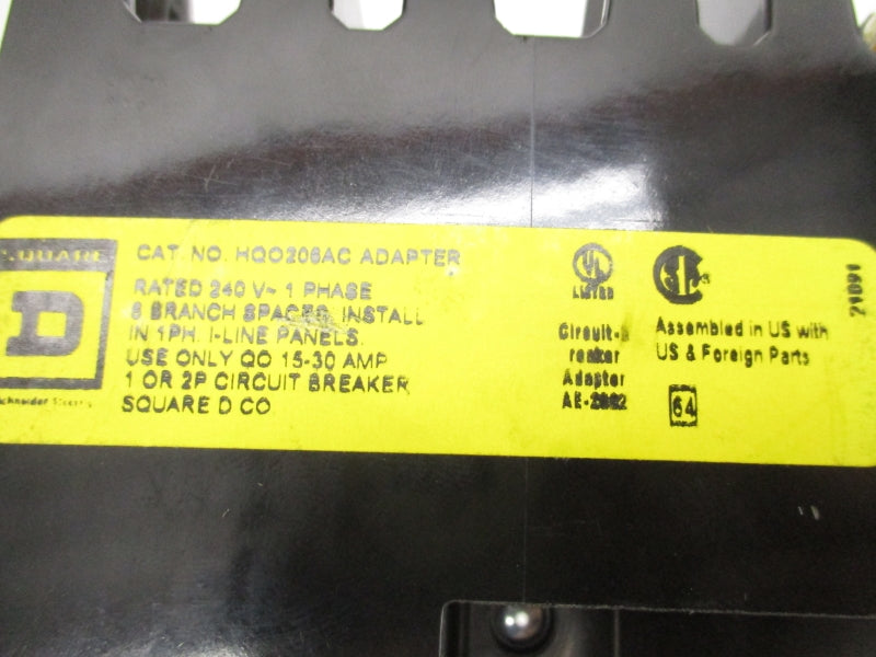 SQUARE D HQO206AC 240V 15-30A (AS PICTURED) NSNP