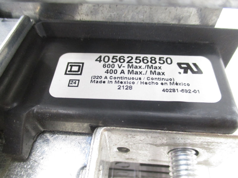 SQUARE D 4056256850 600V 400A UNMP