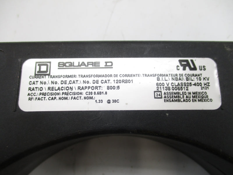 SQUARE D 120R801 600V (AS PICTURED) NSNP