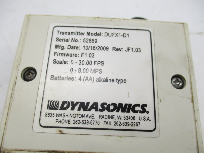 DYNASONICS DUFX1-D1 F/W F1.03 UNMP