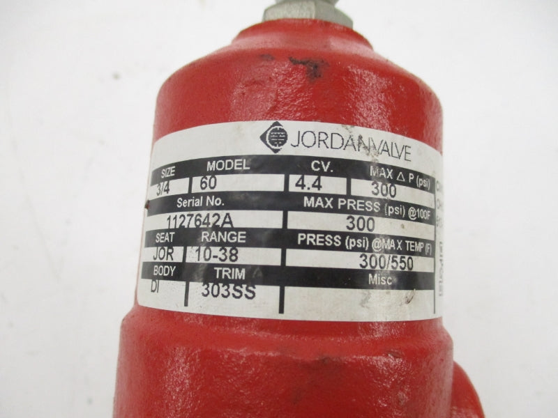 JORDAN VALVE 60 300PSI 3/4" NSNP