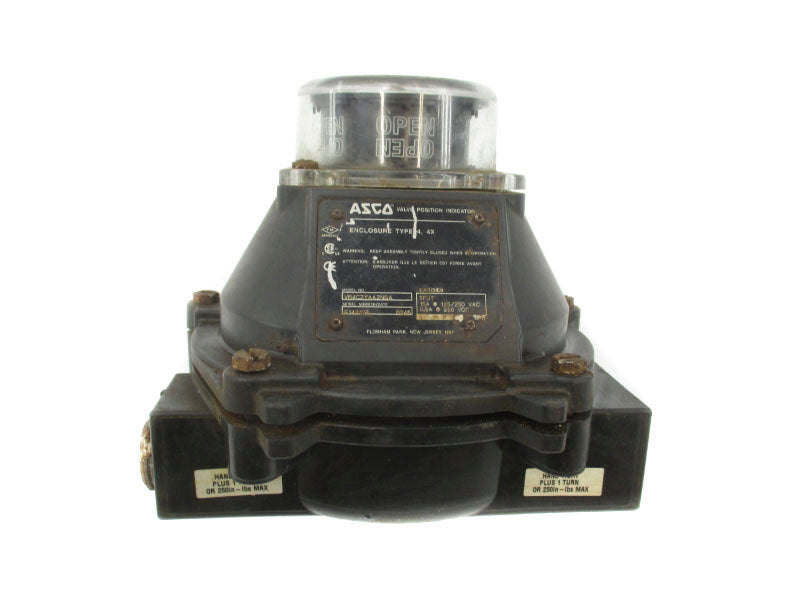 ASCO VR4C2YAA2NGA 125/250VAC 15A UNMP