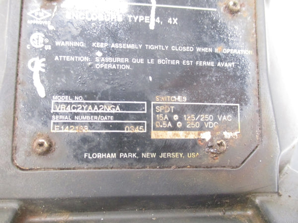 ASCO VR4C2YAA2NGA 125/250VAC 15A UNMP