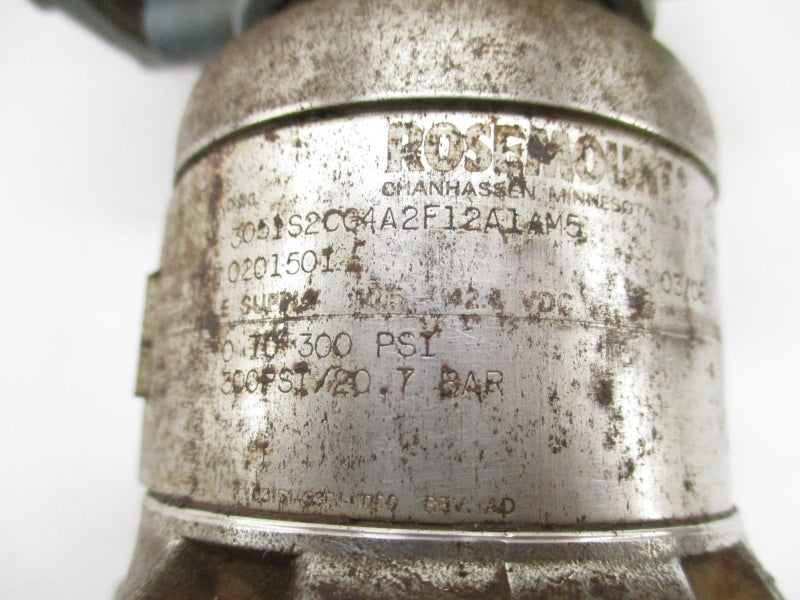 ROSEMOUNT 3051S2CG4A2F12A1AM5 10.5-42.4VDC 300PSI UNMP