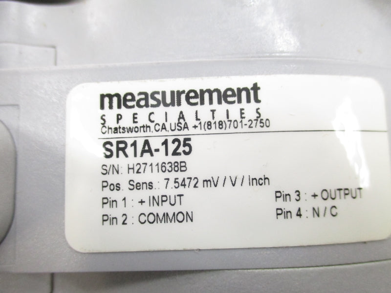 MEASUREMENT SR1A-125 NSMP