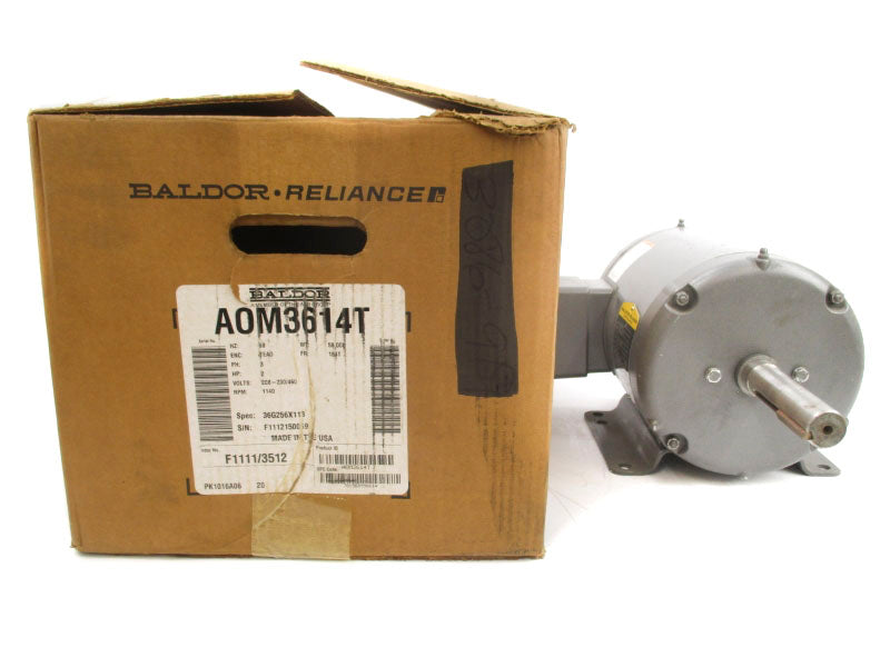 BALDOR AOM3614T 208-230/460V 7-6.4/3.2A NSMP