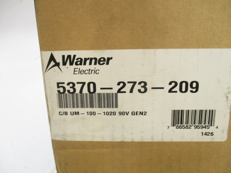 WARNER ELECTRIC 5370-273-209 UM-100-1020 90V NSFS