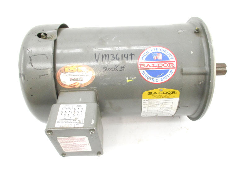 BALDOR VM3614T 230/460V 6.6/3.3A UNMP