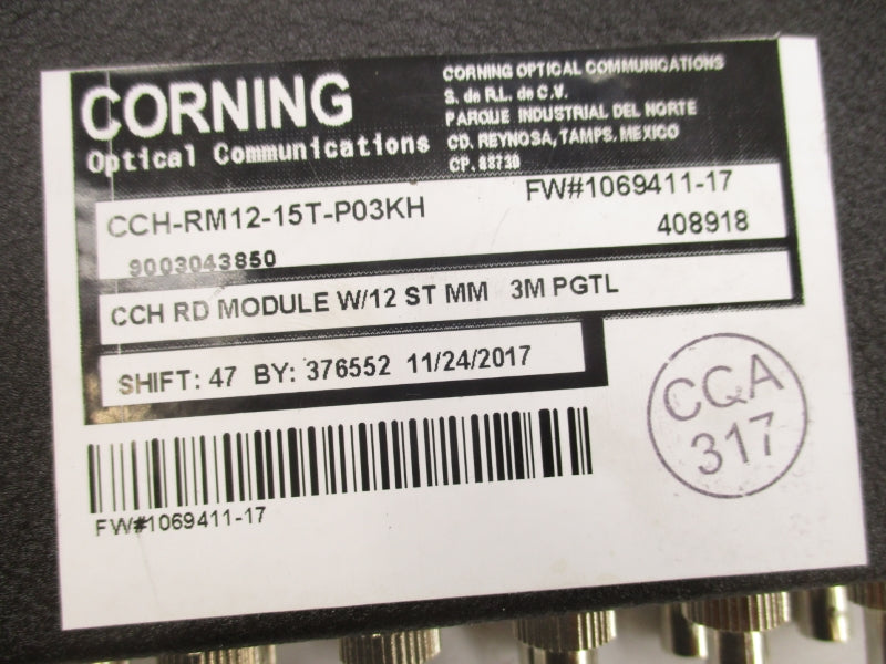 CORNING CCH-RM12-15T-P03KH NSMP