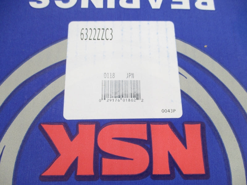NSK 6322ZZC3 NSFS