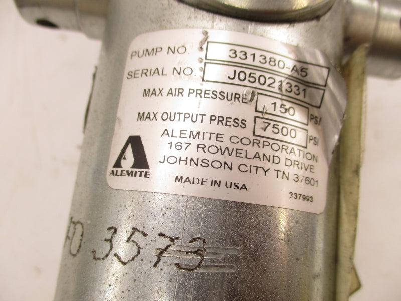 ALEMITE 331380-A5 7500PSI UNMP