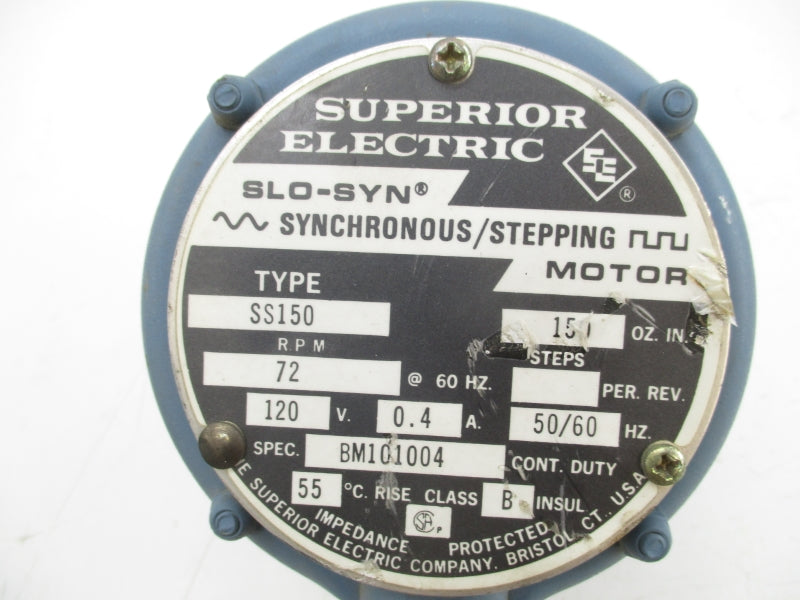 SUPERIOR ELECTRIC SS150 120V .04A NSNP