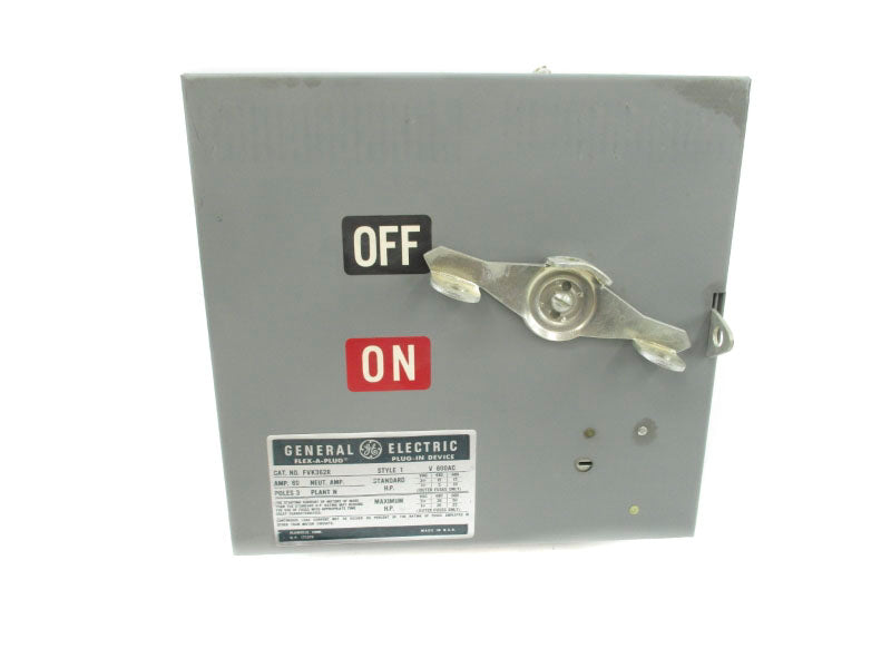 GENERAL ELECTRIC FVK362R STYLE 1 600VAC 60A NSNP