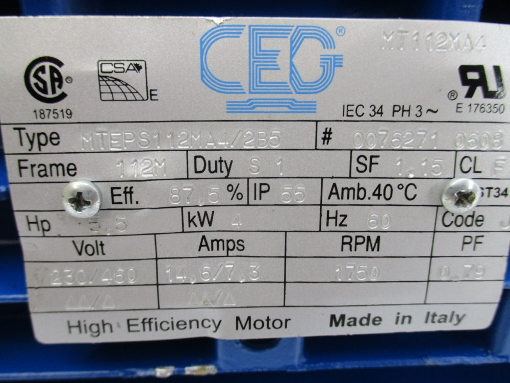 CEG MTEPS112MA4/2B5 NSNP