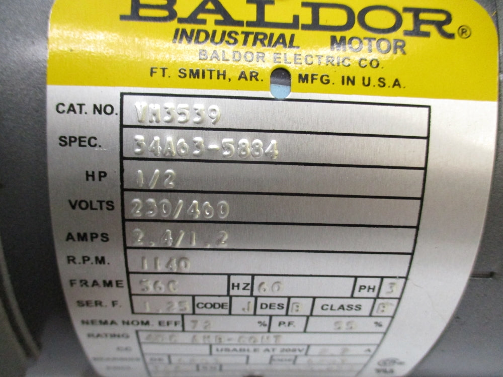 BALDOR VM3539 NSNP