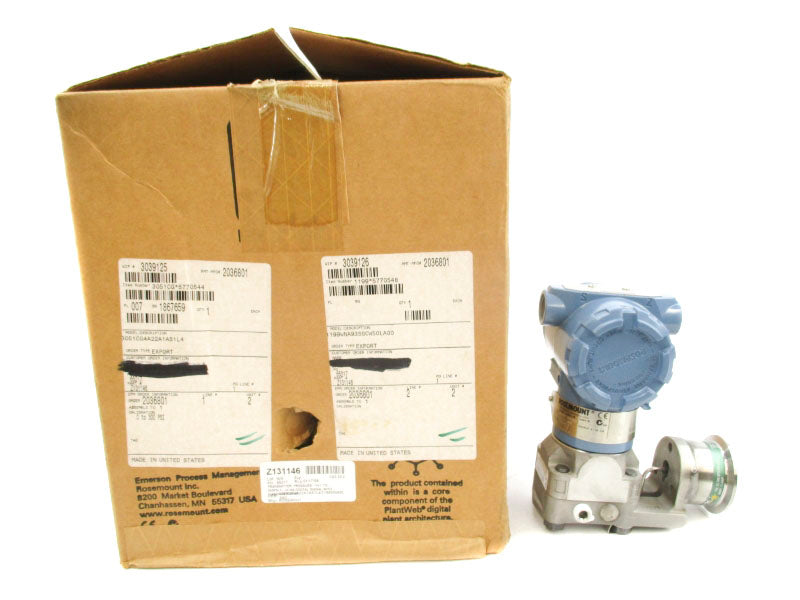 ROSEMOUNT 3051CG4A22A1AS1L4 10.5-55VDC 0-300PSI NSMP