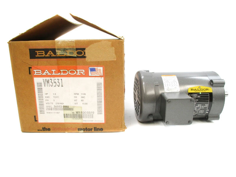 BALDOR VM3531 230/460V 1.4/.7A NSMP