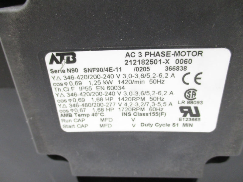 BUSCH SV1040C0001NXX 346-420/200-240V 2-6A (AS PICTURED) NSMP