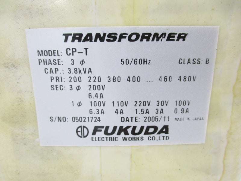 FUKUDA CP-T 480V 6.4A NSNP