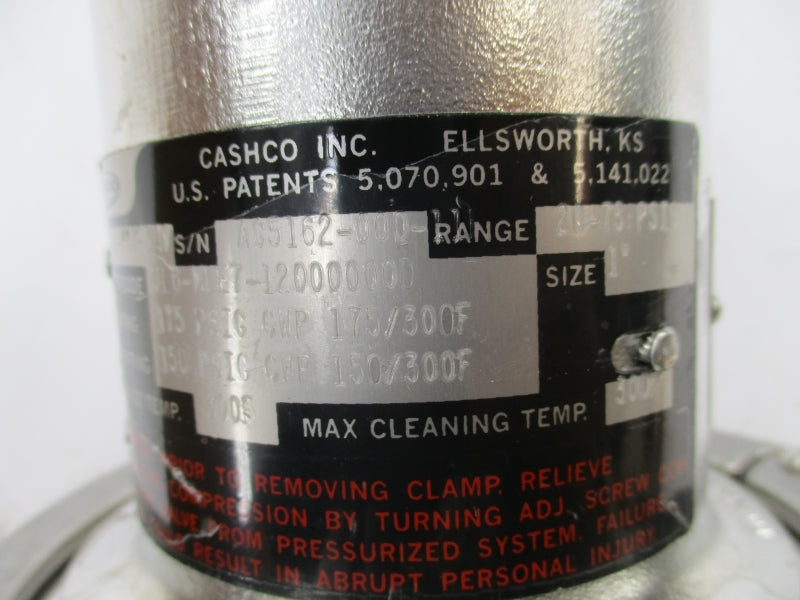 CASHCO C-PRV-INV 175PSI NSNP