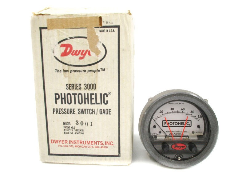 DWYER 3001C 117V 10A 25PSI NSMP