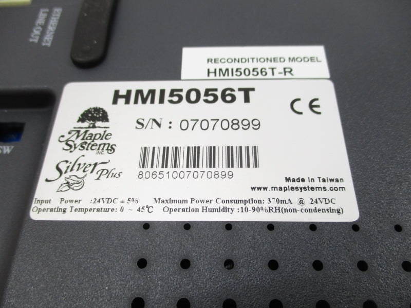 MAPLE SYSTEMS HMI5056T 24VDC NSMP
