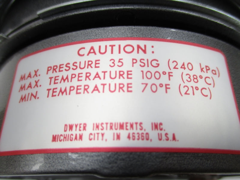 DWYER 2220C 35PSI 0-20 NSMP
