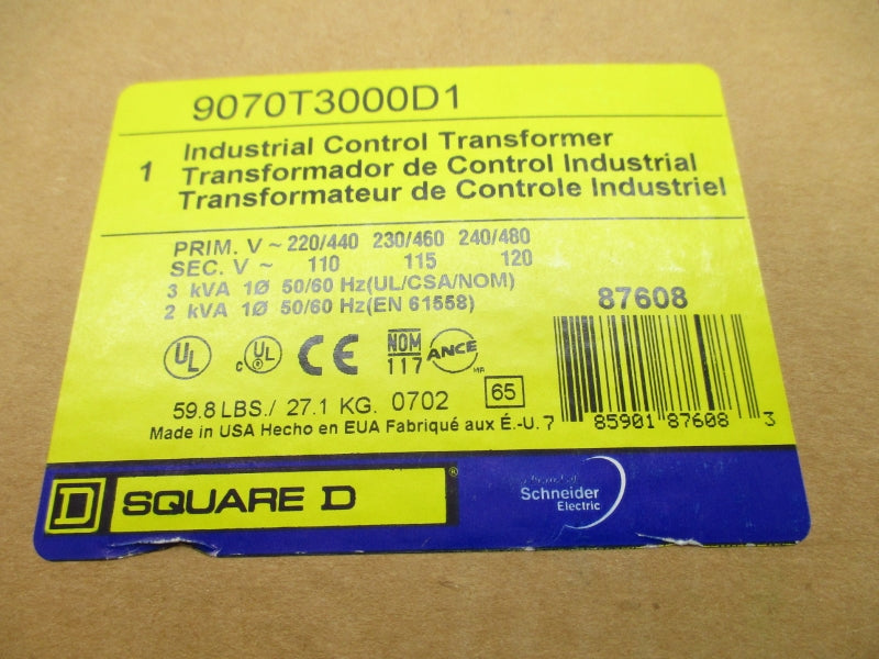 SQUARE D 9070T3000D1 240/480V  NSFS