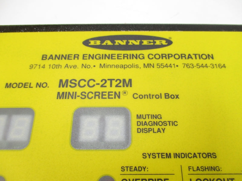 BANNER ENGINEERING MSCC-2T2M NSMP