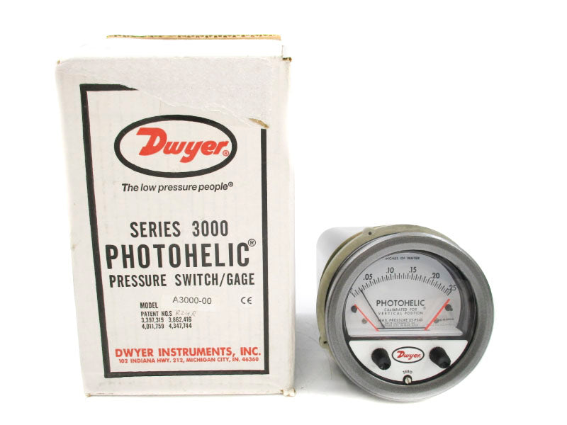 DWYER A3000-00 120VAC 10A 25PSI NSMP