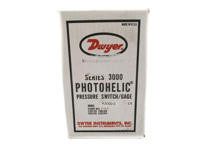 DWYER A3000-00 120VAC 25PSI NSFS