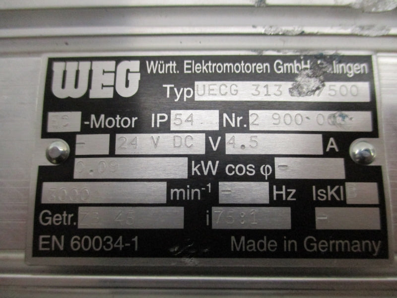 WEG UECG313 24VDC 4.5A UNMP