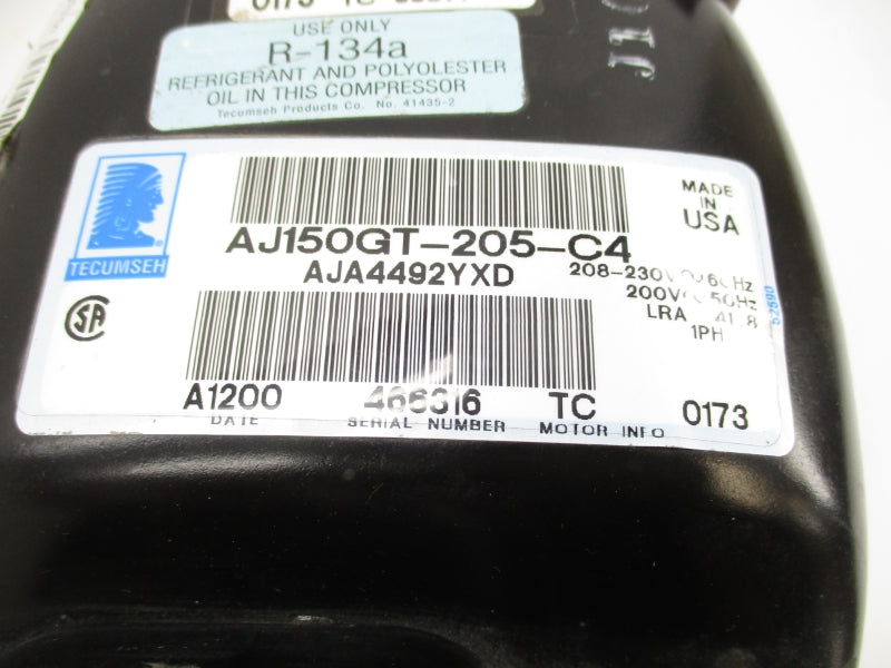 TECUMSEH AJ150GT-205-C4 208-230V NSNP