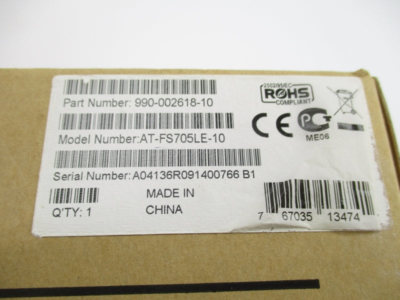 AT 990-002618-10 AT-FS705LE-10 NSFS