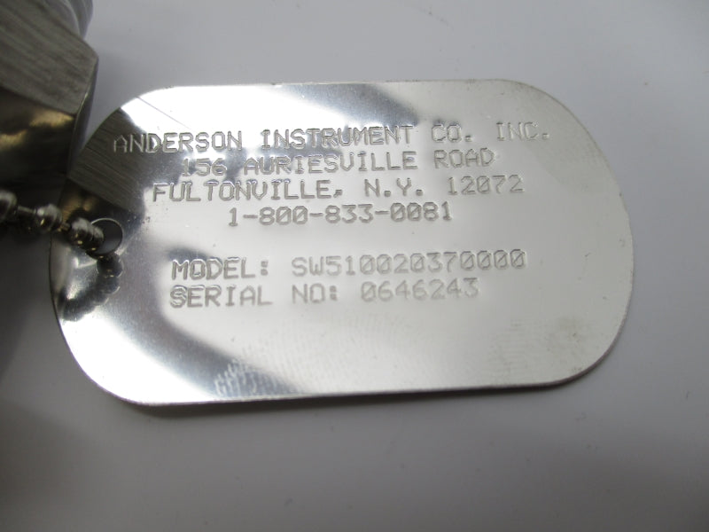 ANDERSON INSTRUMENT SW510020370000 NSMP