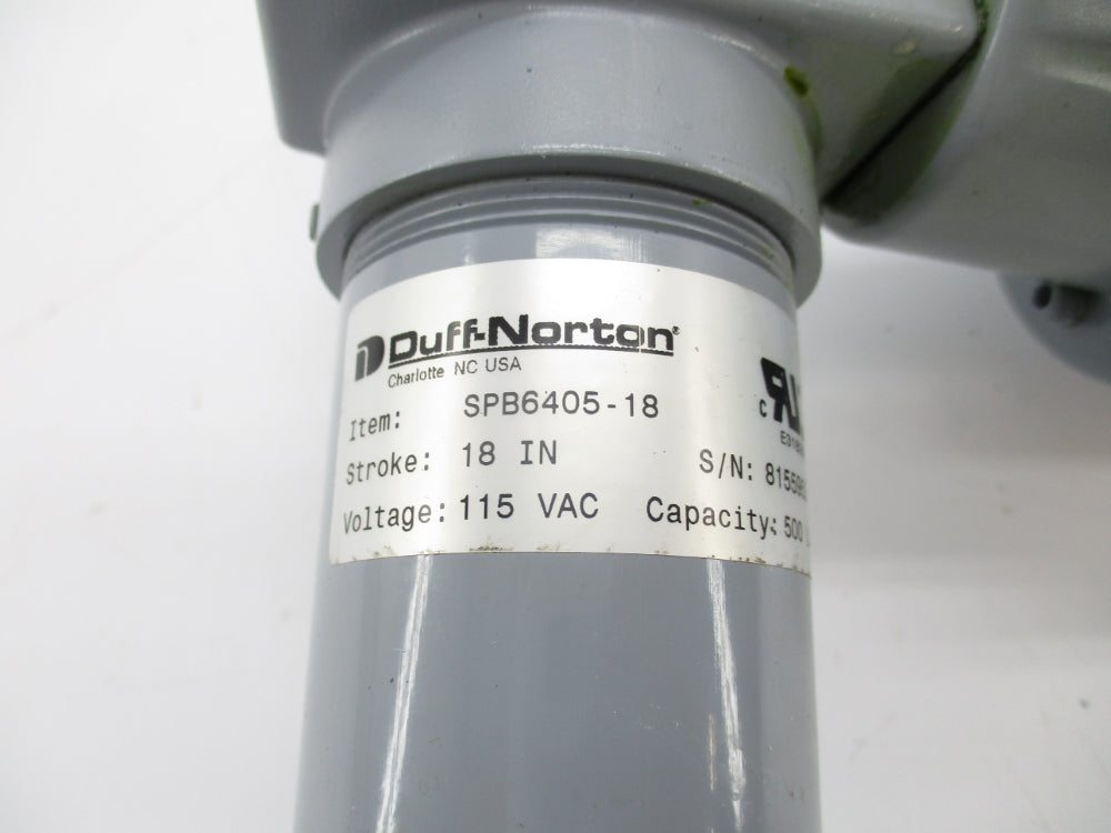 DUFF-NORTON SPB6405-18 NSNP