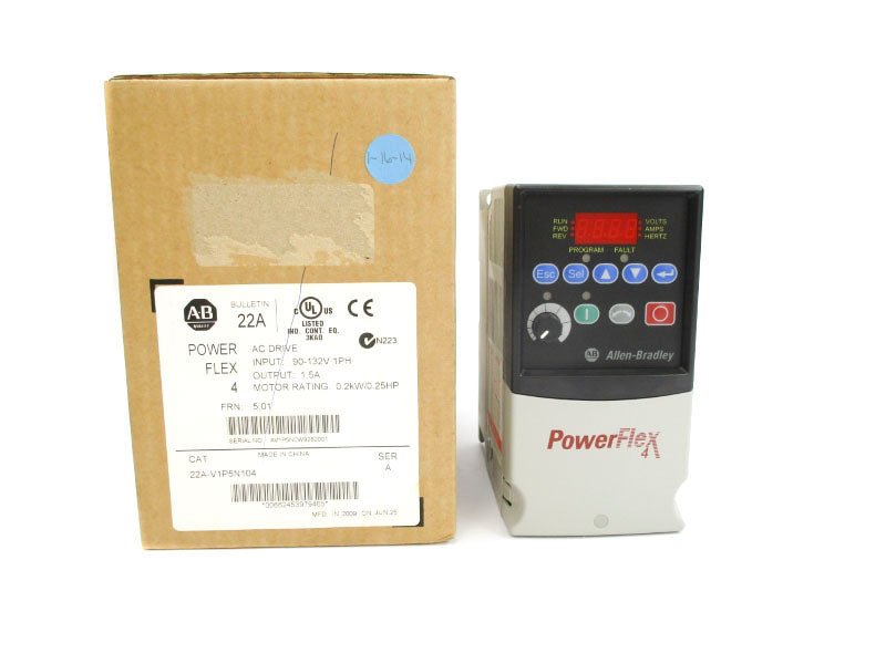 INDUSTRIAL SPARE PART 22A-V1P5N104 SER. A 90-132V 6.0A F/W 5.01 NSMP